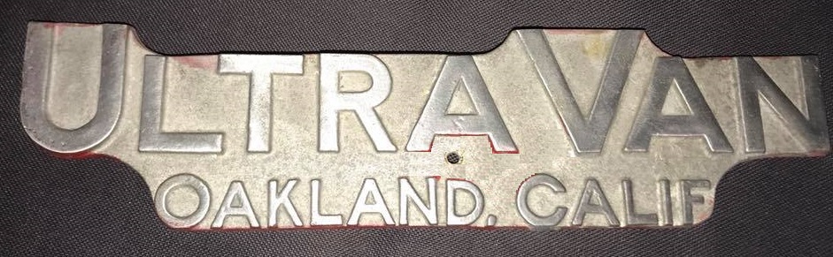Oakland name plate