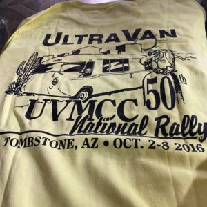 2016 Tombstone Rally T-shirt