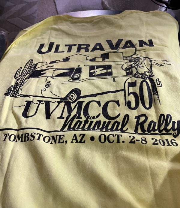 2016 Tombstone Rally T-shirt