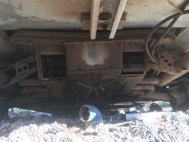 UV #271 underneath engine