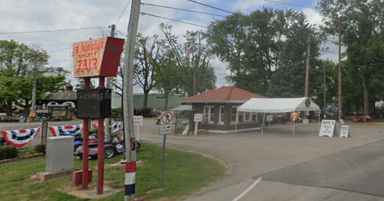 Darke County Fairgrounds Entrance