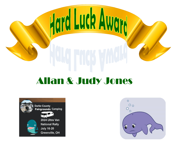 Hard Luck Award - Jones