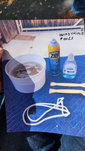 Windshield installation tools