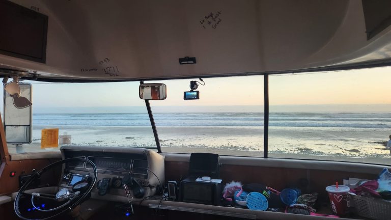View of ocean from inside #409