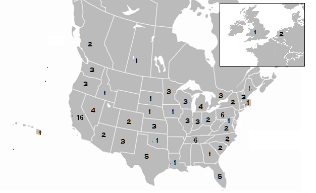 Member location Map